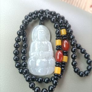 100% new m/w type a lucky jade pendant necklace